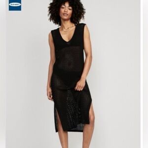 Old Navy Crochet Swim Cover Up Dress